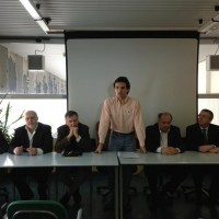 In foto la presentazione di Tommaso Gilardini