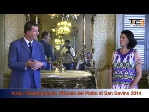 immagine di anteprima del video: Ivrea: Presentazione del Piatto di san Savino 2014