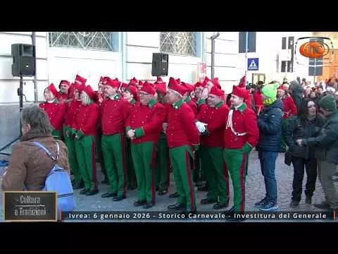 immagine di anteprima del video: Ivrea si risveglia: L&rsquo;Investitura del Generale apre lo Storico...