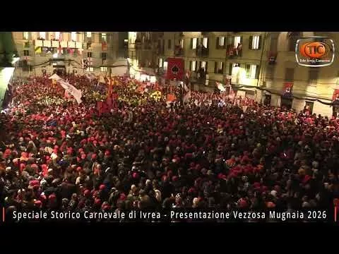 immagine di anteprima del video: Speciale Storico Carnevale di Ivrea - Presentazione Vezzosa...