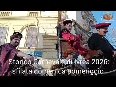 immagine di anteprima del video: Carnevale 2026: Mugnaia, Generale e corteo storico, domenica...