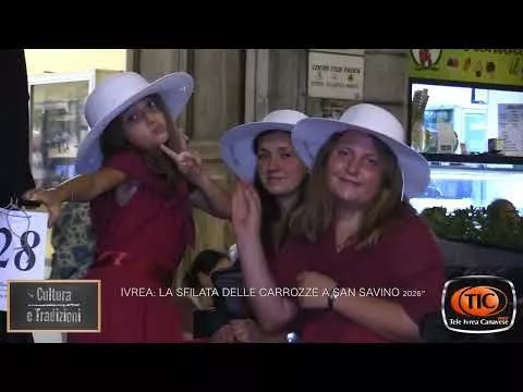 immagine di anteprima del video: Ivrea torna in carrozza per San Savino 2026