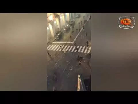 immagine di anteprima del video: Torino - 17/10/2026: da manifestazione pacifica a guerriglia urbana