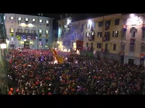 immagine di anteprima del video: @Ivrea, Carnevale, martedì 13 febbraio, 2° p.te abbruciamento...