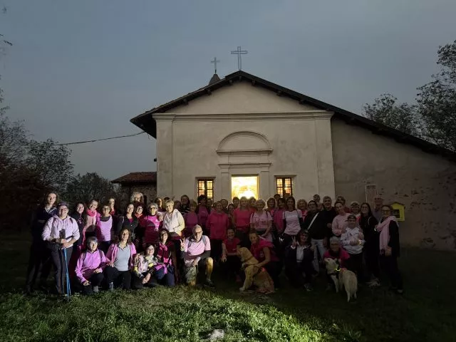 Camminata in Rosa a Pavone Canavese