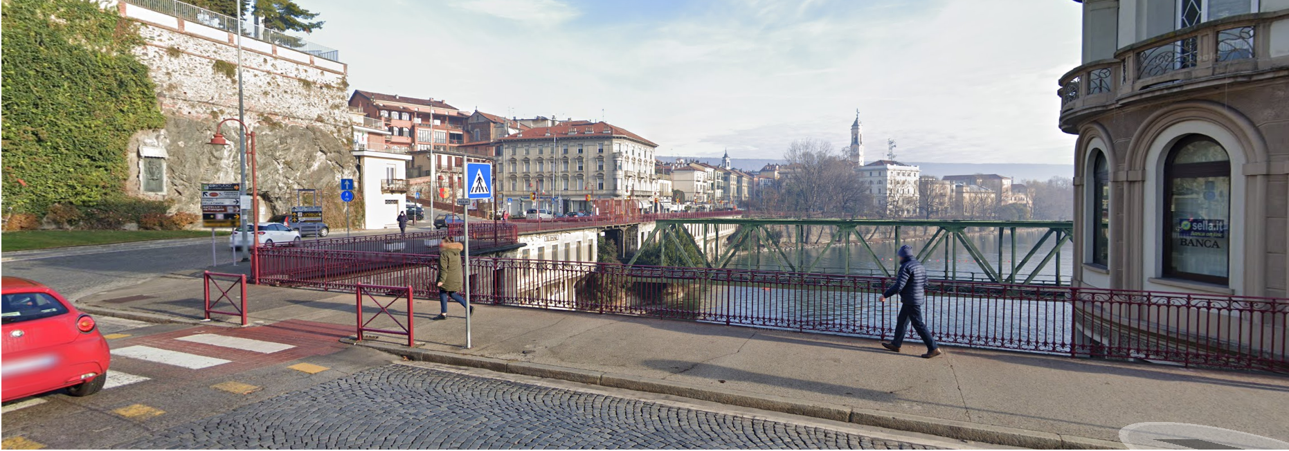 Ivrea - ponte ferroviario sulla Dora Baltea