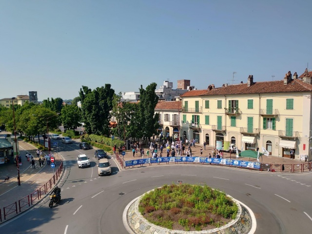 Nuova rotonda porta Vercelli