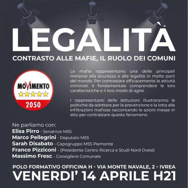 Ivrea, Legalità