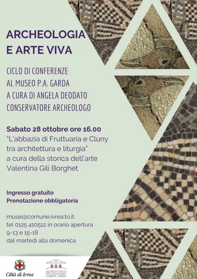 Locandina archeologia e arte viva