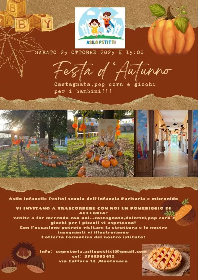 A Montanaro la Festa d'Autunno