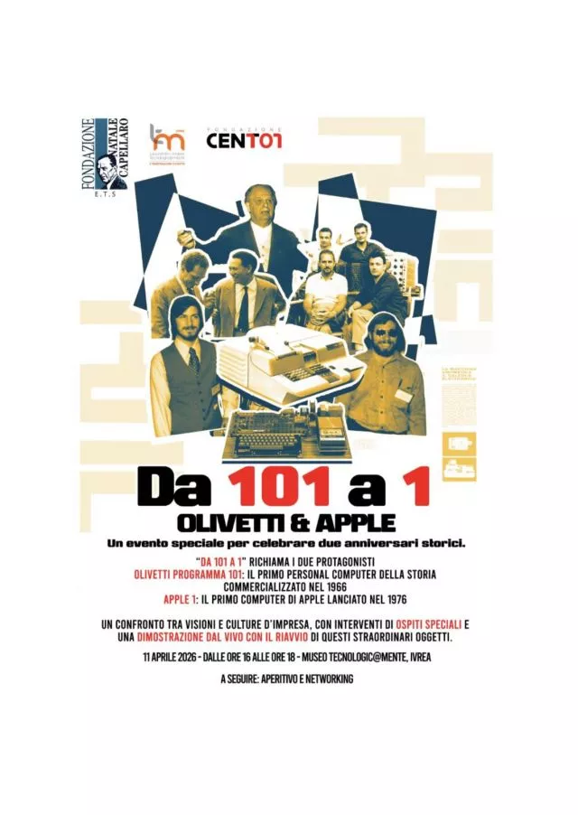 immagine di anteprima del video: Laboratorio Museo Tecnologic@mente da 101 a 1 Olivetti & Apple