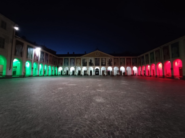 Ivrea, uovo impianto illuminazione led