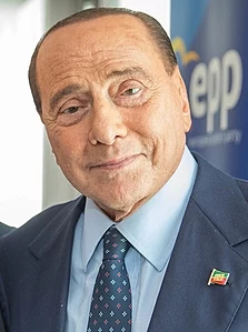 In foto Silvio Berlusconi