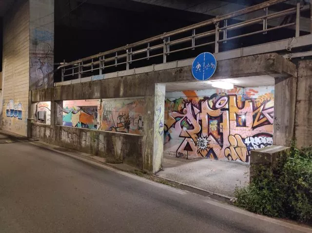 Ivrea, sottopasso pedonale di via Dora Baltea