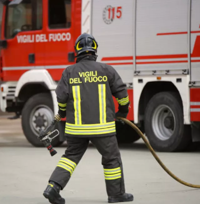 Vigili del Fuoco in azione
