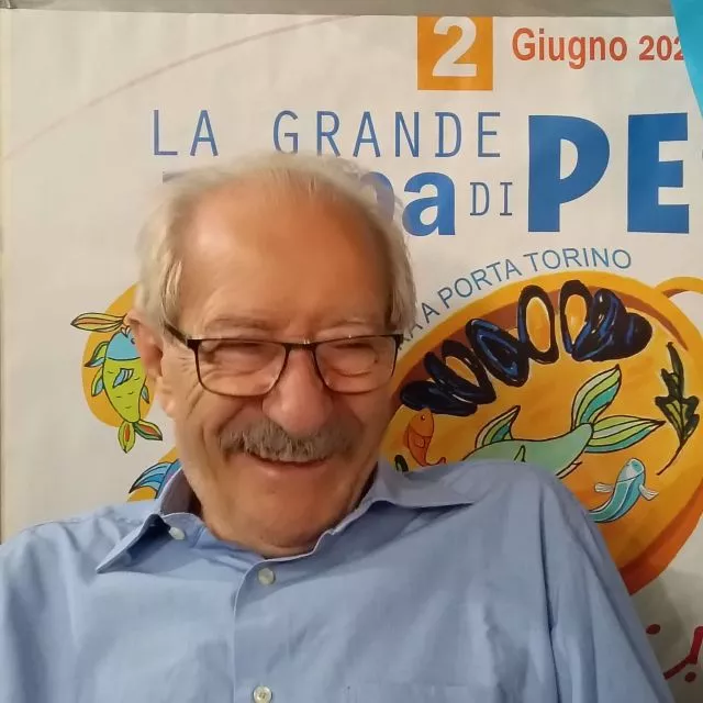 Tony Cuomo titolare dell'albergo Ristorante Pizzeria "Aquila Nera di Ivrea"